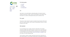 Desktop Screenshot of gaiaguide.info